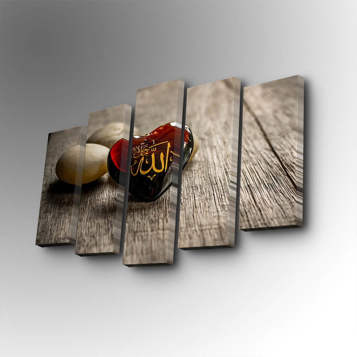 Wallity Cuadro Decorativo en Lienzo 5 Piezas 5PUC-108 Wallity Cuadro Decorativo en Lienzo 5 Piezas 5PUC-108